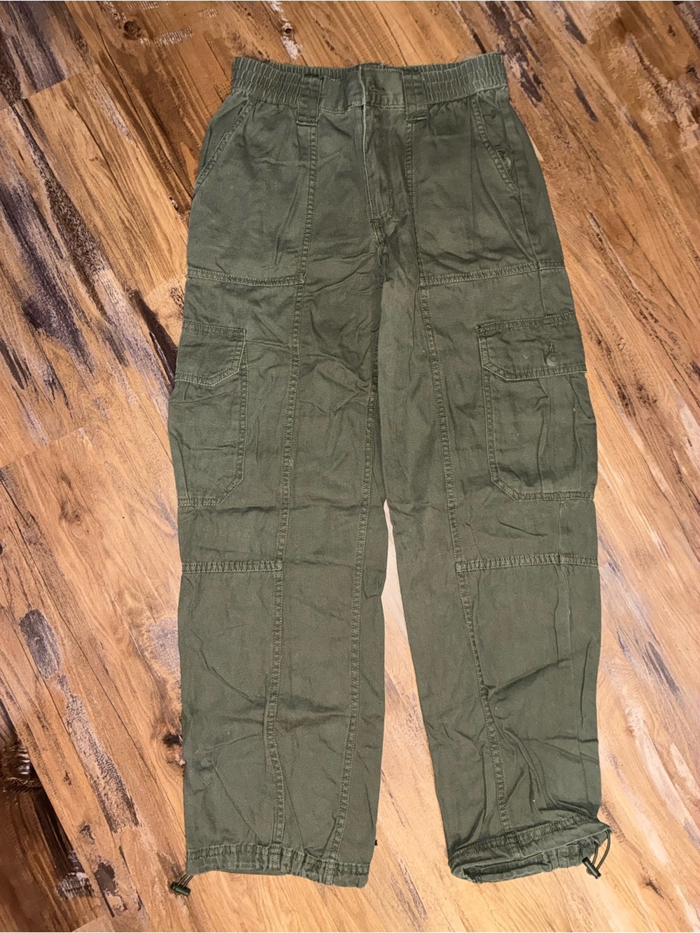 Aeropostale Olive Green Women's Cargo Jeans